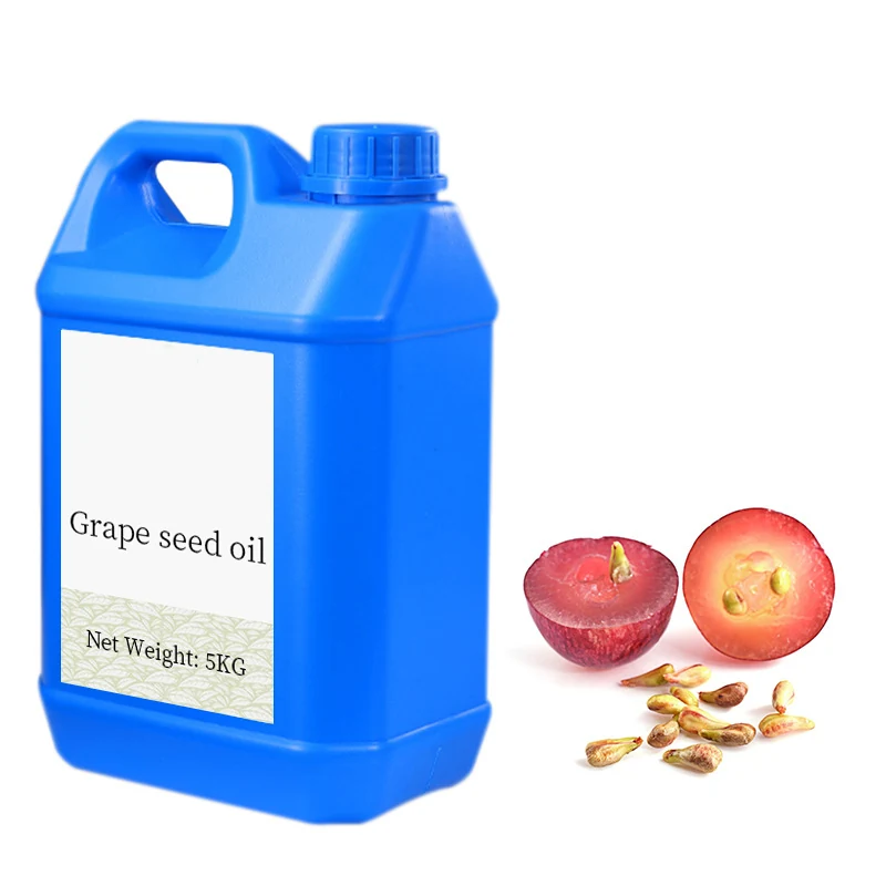 Grapeseed Oil labelled bulk packaging from the existing catalogue